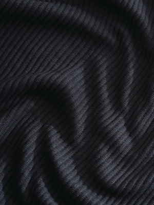 Pepper Plume | Cotton Bamboo | Cord Rib | Throw