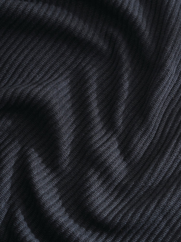 Pepper Plume | Cotton Bamboo | Cord Rib | Throw