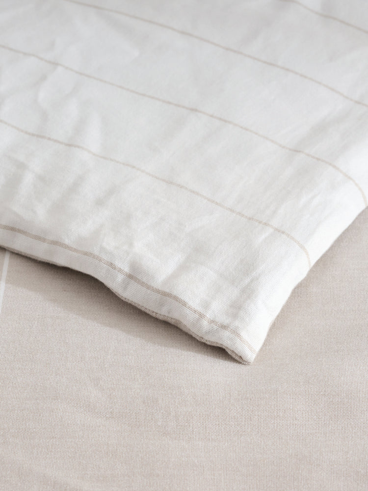 Feather Pin Pair | Cotton Bamboo | Chambray | Comforter