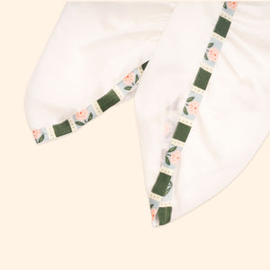 Baby Boy Pink and Green Printed Cotton  Angarkha Kurta with Dhoti Pant - Set of 2