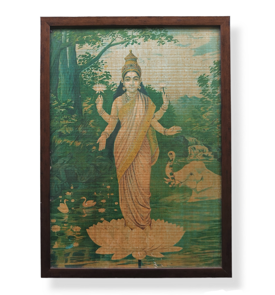 
                
                    Load image into Gallery viewer, Laxmi Chromolithograph
                
            
