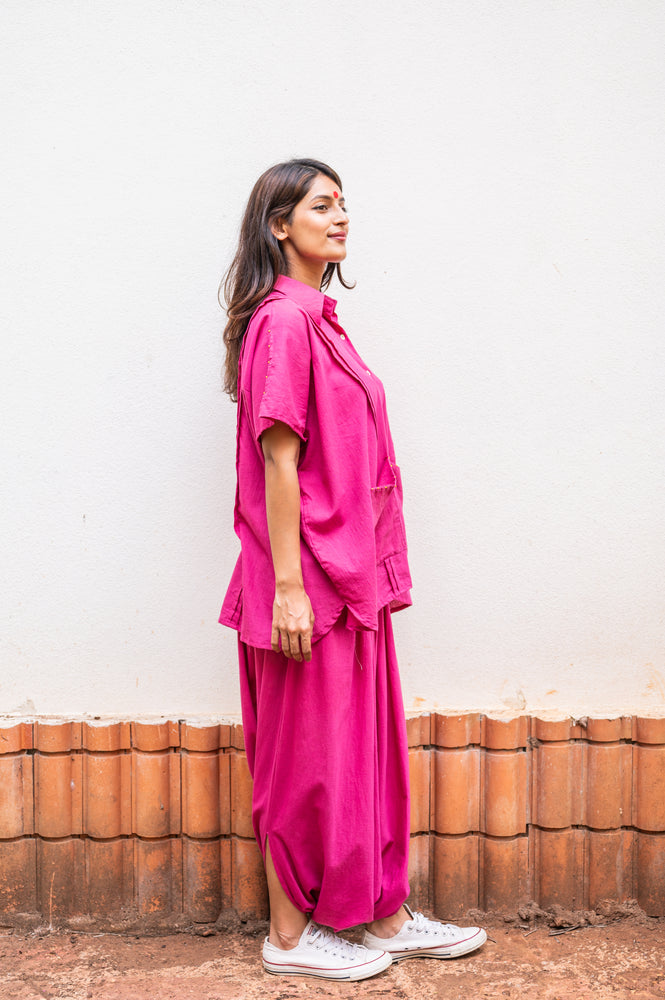 Pink Shirt Kaftan