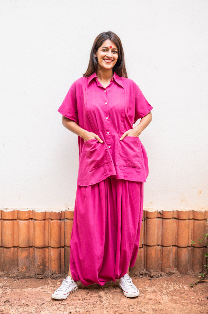 Pink Dhoti