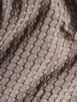 Honeycomb | Cotton Bamboo | Waffle | XL Bath Towel | Ash