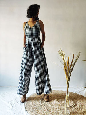 Checkered Jumpsuit