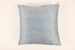 Silk Cushion Cover in Pastel Blue - Set of 2