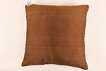 Silk Cushion Cover in Brown - Set of 2