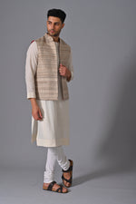 Bandi Jacket - Ghiccha silk Beige