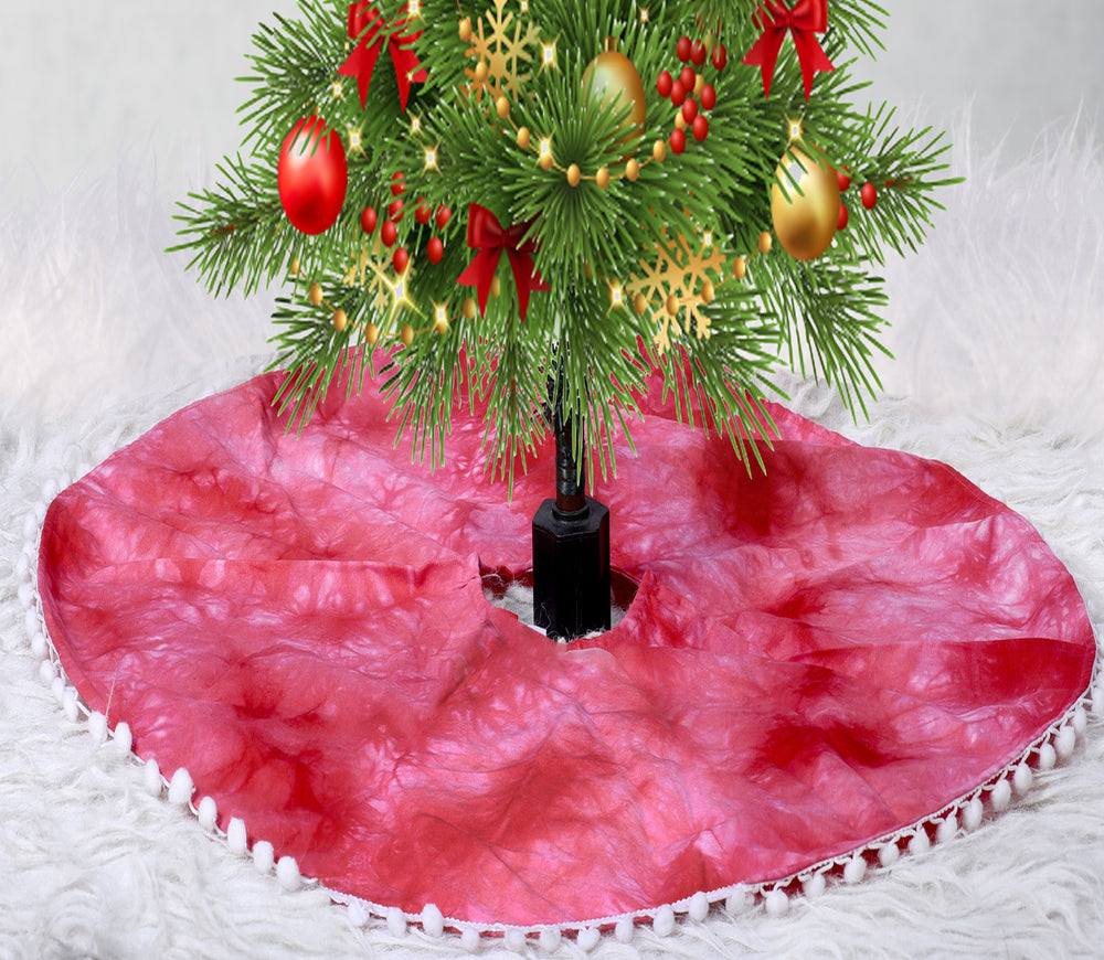Handmade Christmas Tree Skirt - 30"