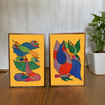 Bookends - Gond Birds