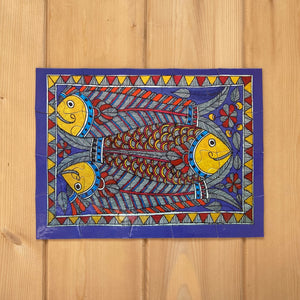 Jigsaw Puzzle 20 Pieces  - Madhubani Owl and Fish