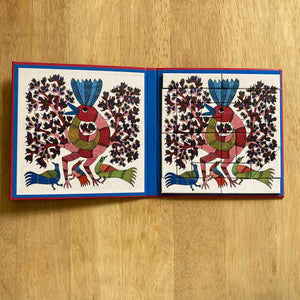 Magnetic Puzzle - Gond Peacock