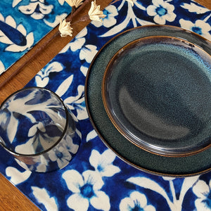 Place Mats - Blue Pottery