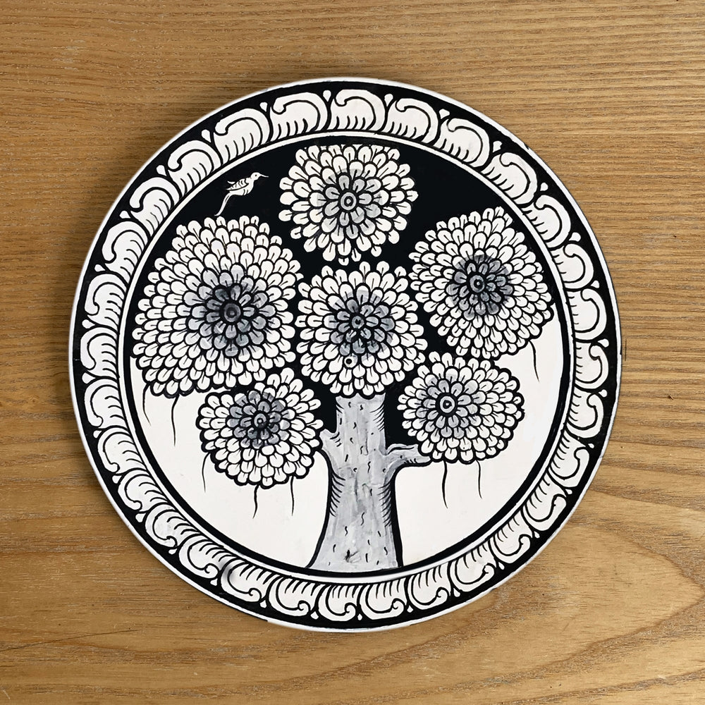 Trivet, round - Patachitra Tree, Champa