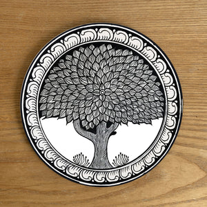 Trivet, round - Patachitra Tree, Peepul