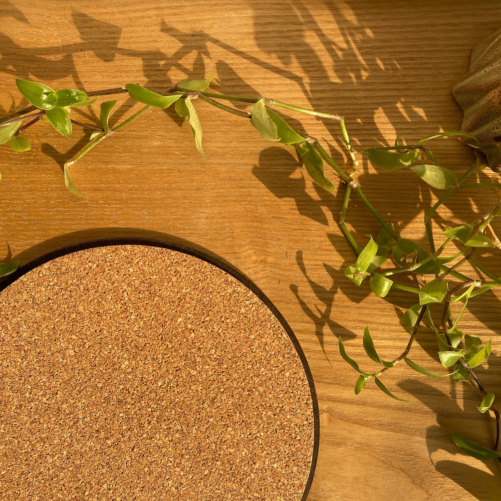 Trivet, round - Patachitra Tree, Deodar