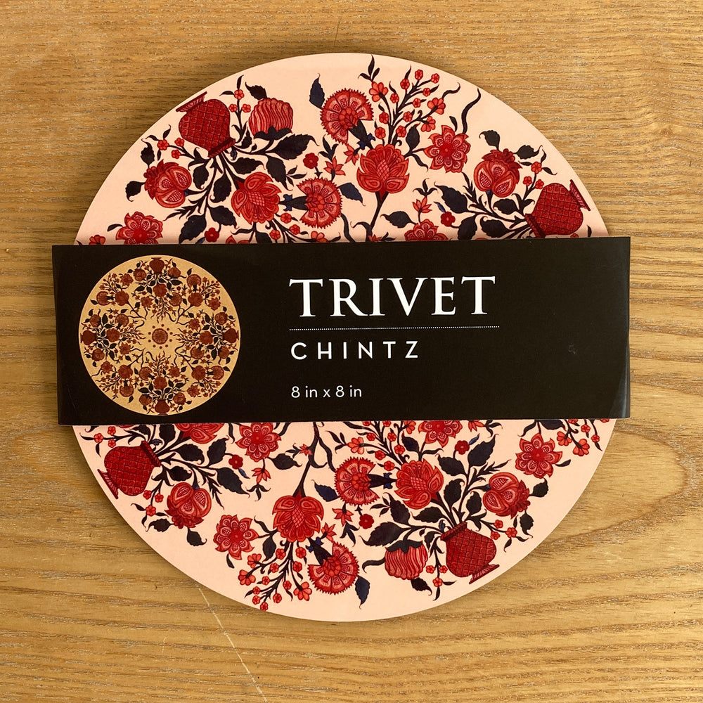 Trivet - round - Chintz