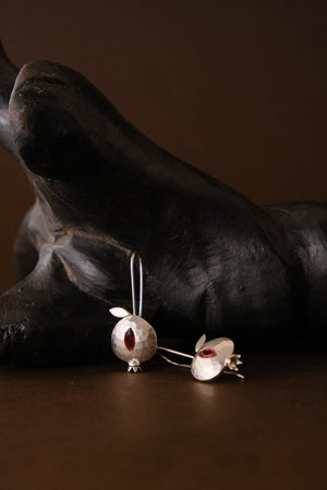 BEDANA SILVER EARRINGS
