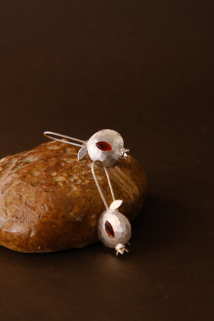 BEDANA SILVER EARRINGS