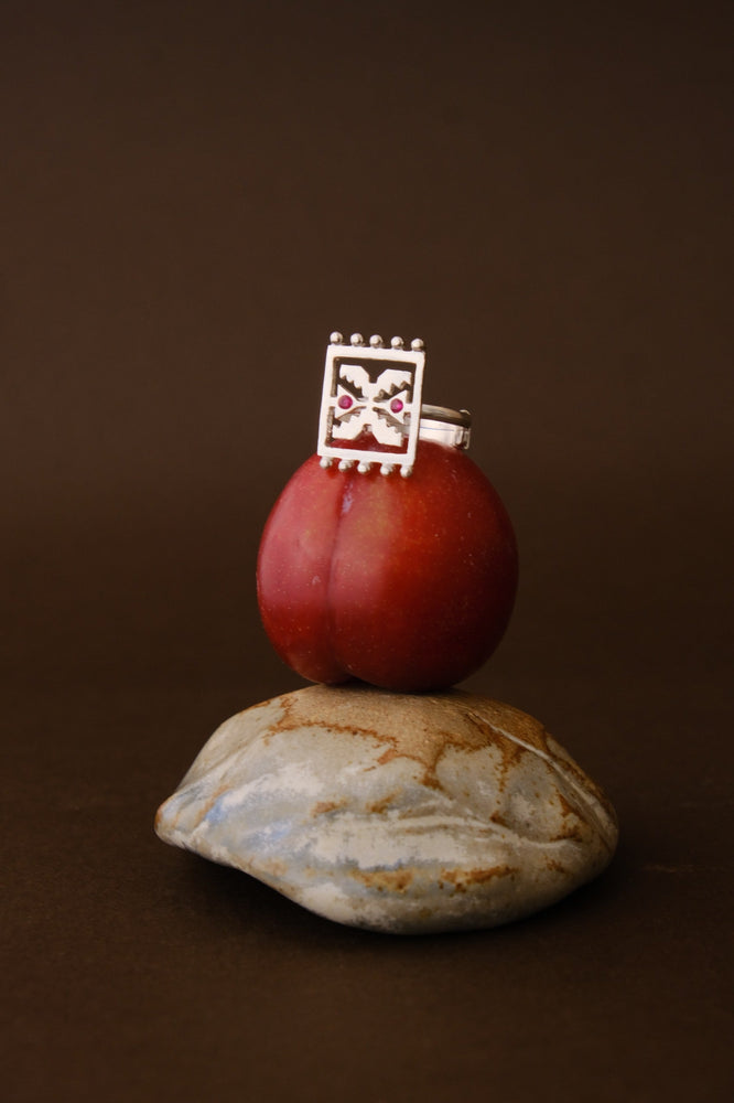 CHARKONA SILVER RING
