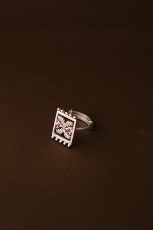 CHARKONA SILVER RING