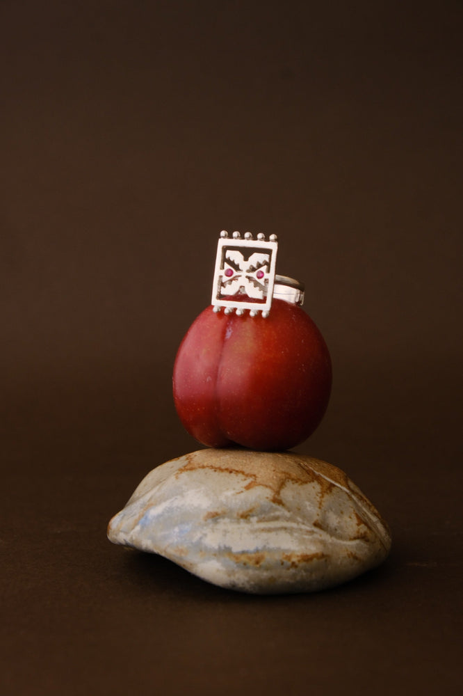 CHARKONA SILVER RING