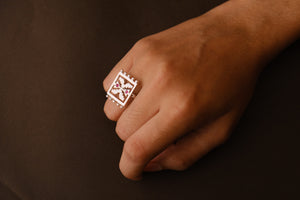 CHARKONA SILVER RING