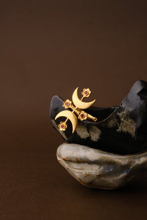 EYE OF THE MOON RING GOLD