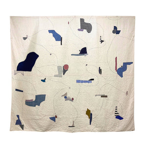 HANDSEWN COTTON QUILT - WABI SABI