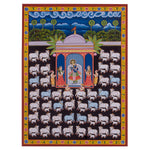 Shrinathji With Cows (18X24)