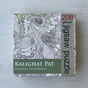 208 Pieces Jigsaw Puzzle - Kalighat Pat