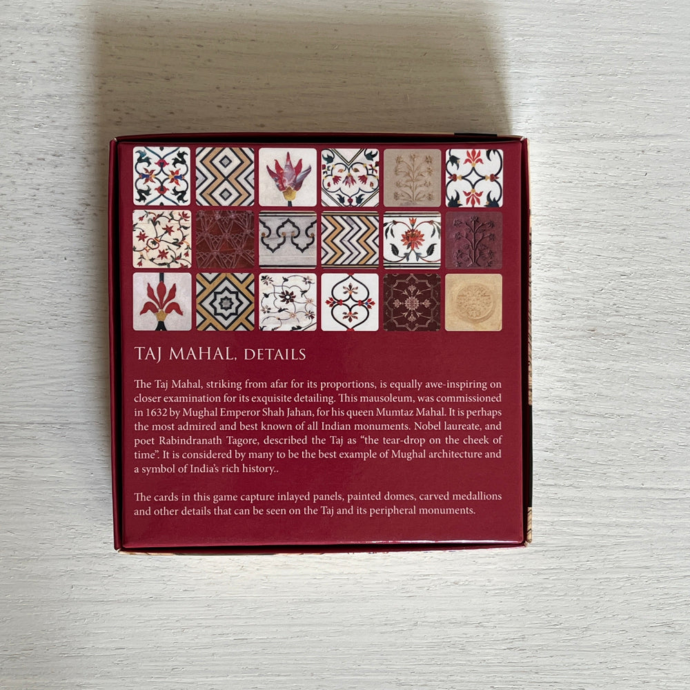 Memory Game Small - Taj Mahal