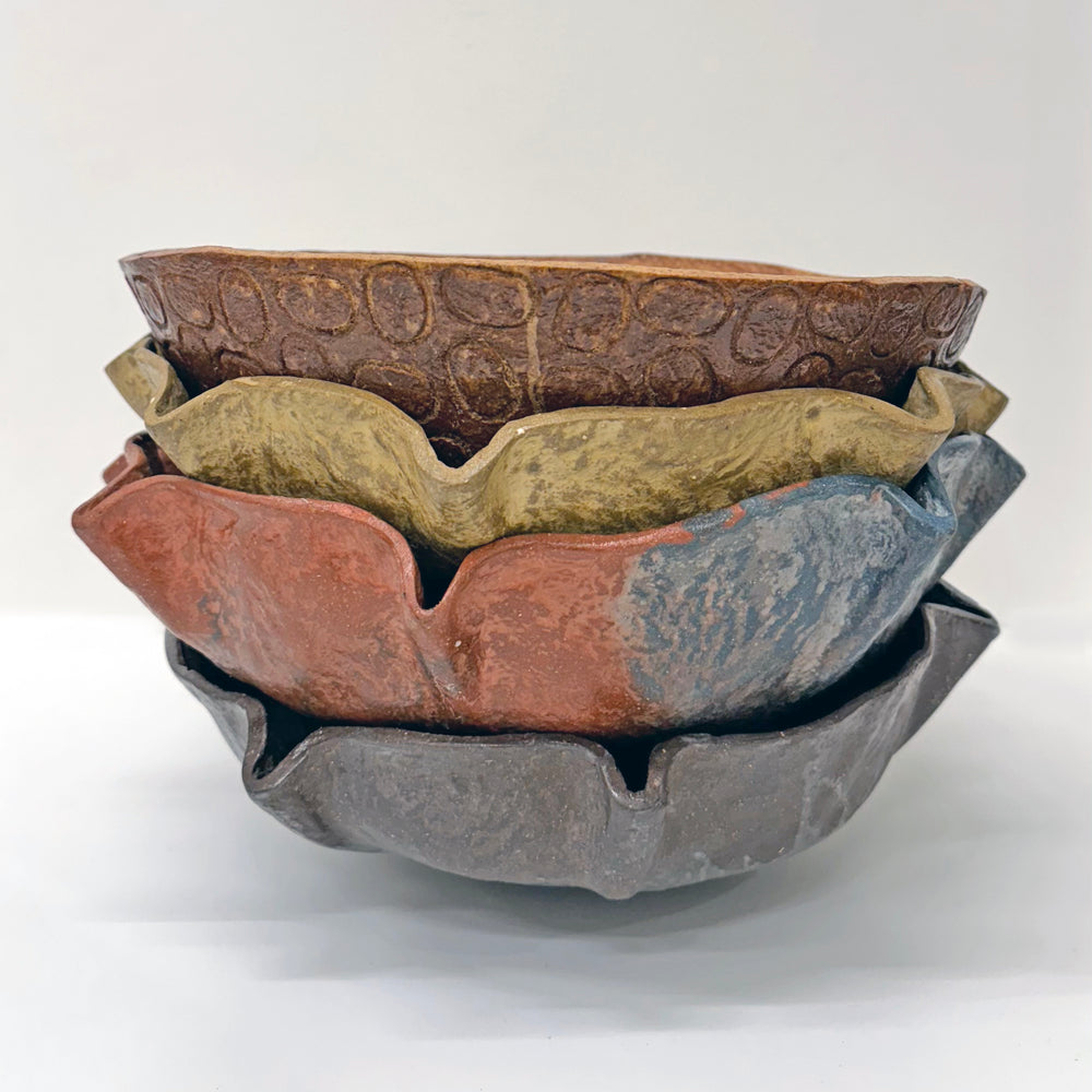 Deep Flower Bowl - Assorted