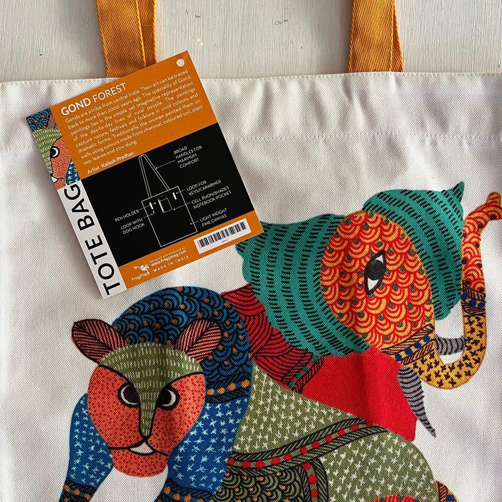 Tote Bag, Gond Forest