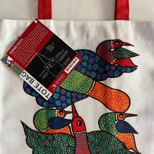 Tote Bag, Gond Birds