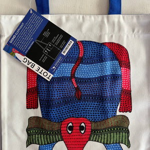 Tote Bag, Gond Elephant