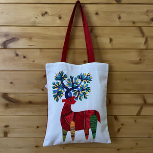 Tote Bag, Gond Deer