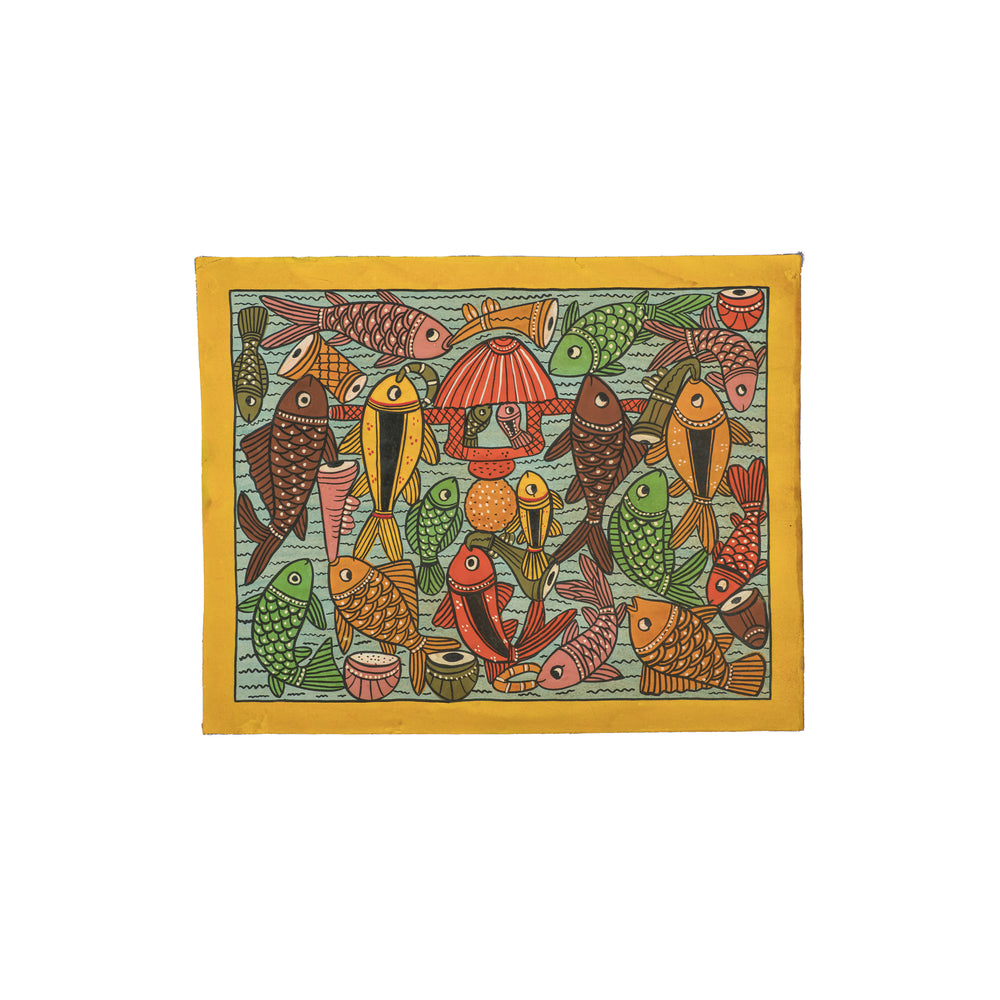BENGAL PATTACHITRA - JUST MARRIED