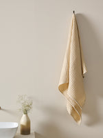 Chalk | Cotton | Waffle | Bath Towel | Creamy Malt