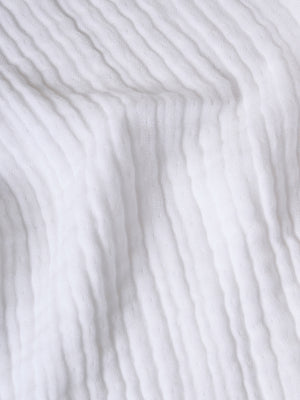 Vine Bloom | Cotton Gauze | XL Bath Towel |Tinsel
