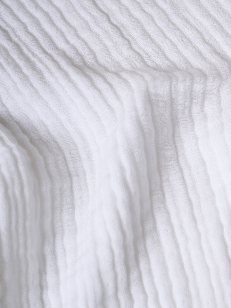 Vine Bloom | Cotton Gauze | Bath Towel | Clay
