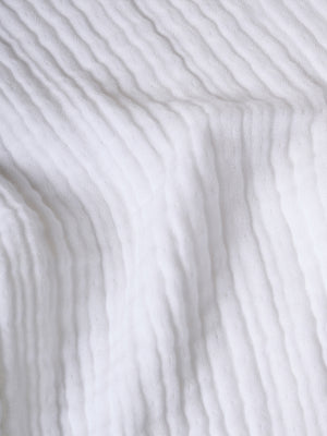 Vine Bloom | Cotton Gauze | Bath Towel | Clay