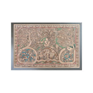 BENGAL PATTACHITRA - PROTECTION (FRAMED)