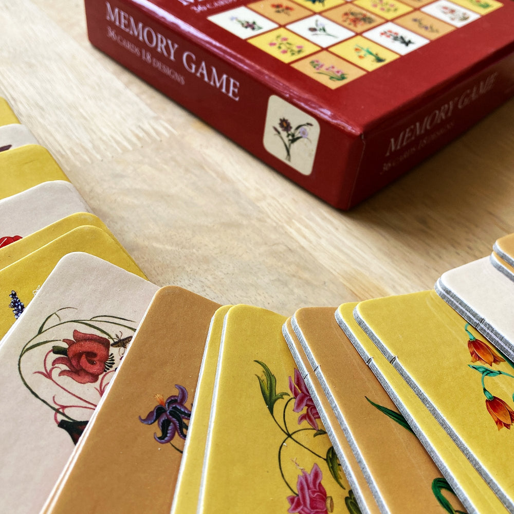 Memory Game - Mughal Miniature Flowers