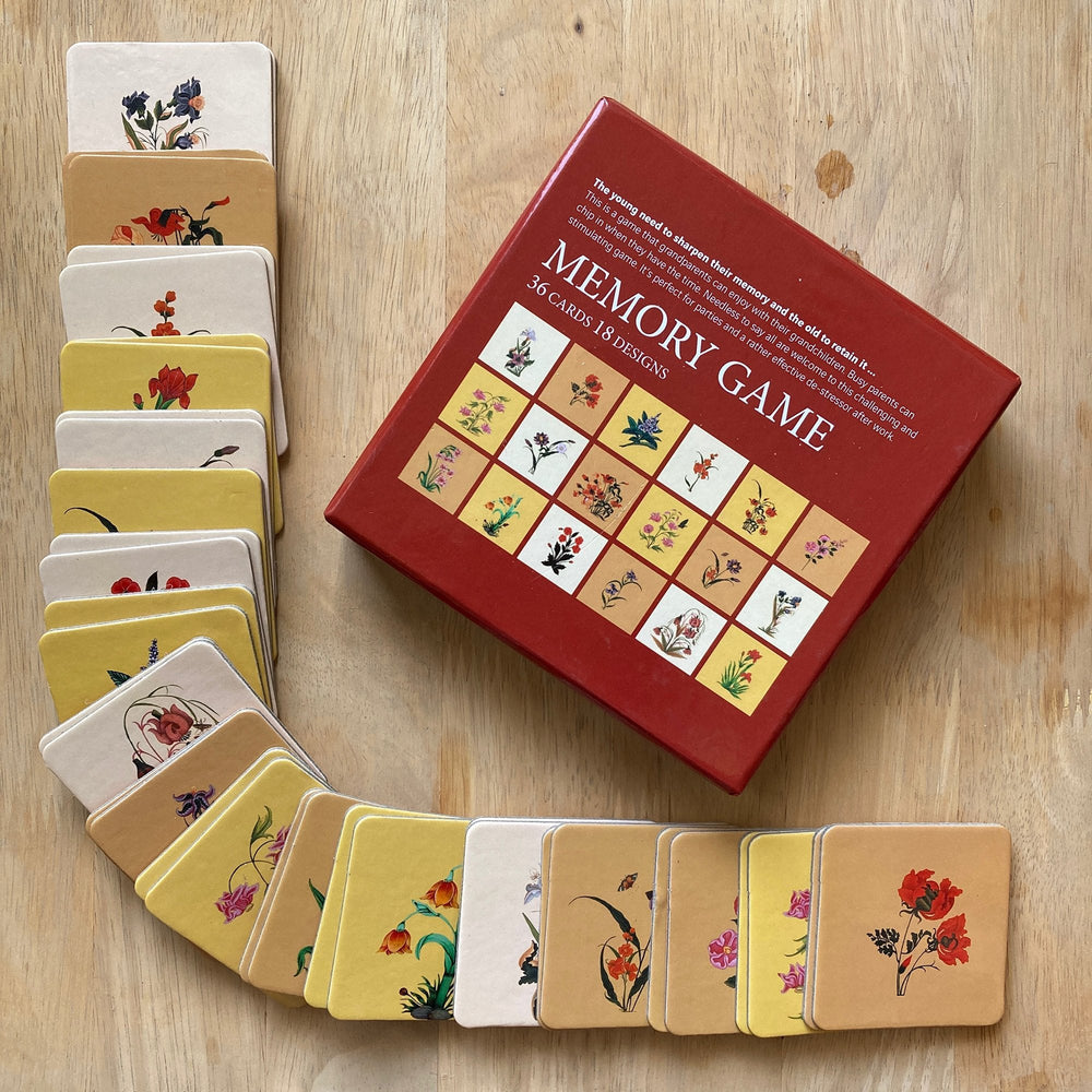 Memory Game - Mughal Miniature Flowers – Baro Market