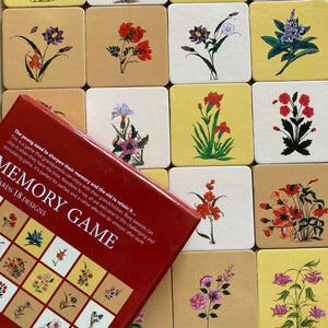 Memory Game - Mughal Miniature Flowers