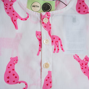 Pink Panther- Unisex Kids Cotton Nightwear