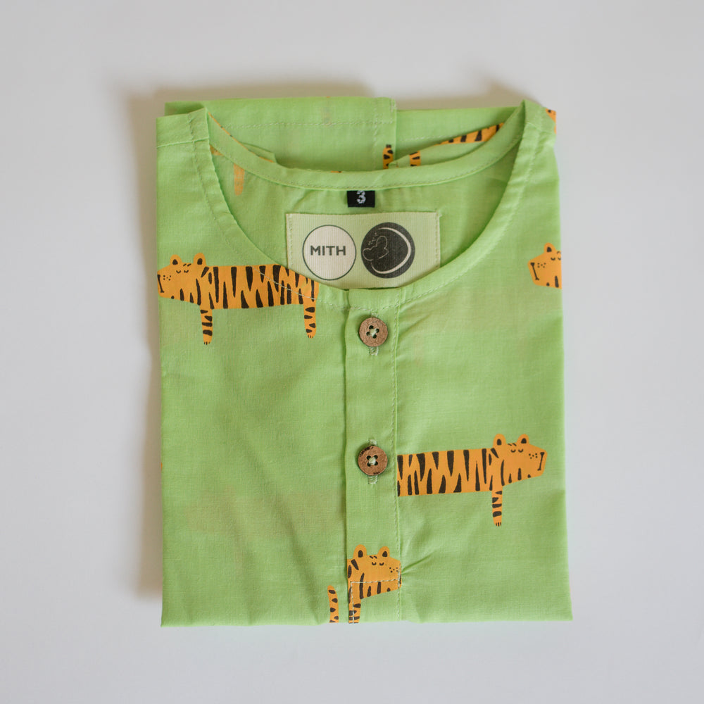 Augustus The Tiger- Unisex Kids Nightwear