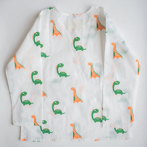 Dino Friends- Unisex Kids Cotton Nightwear