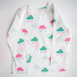 Little Clouds- Unisex Kids Cotton Nightwear